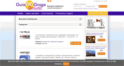 Desktop Screenshot of guiagroga.com