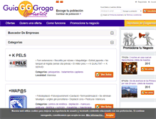 Tablet Screenshot of guiagroga.com